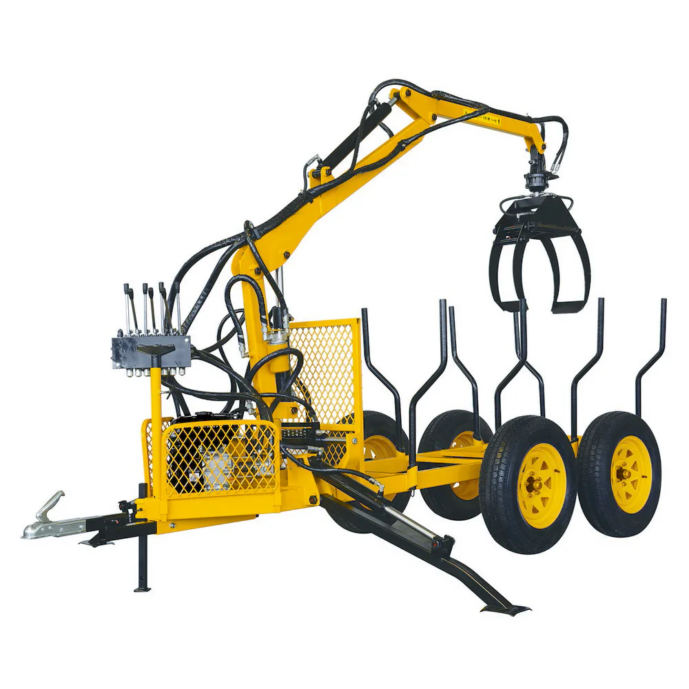 Vedsläp Werkraft med Lyftkran Max. Lyftkapacitet 300 kg