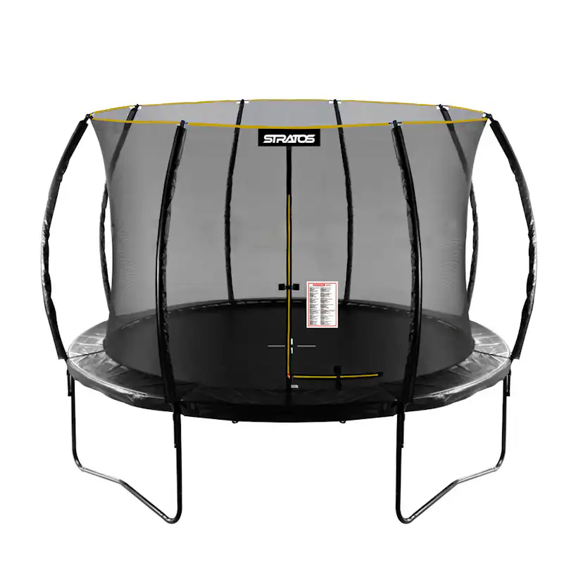 Studsmatta Stratos med Skyddsnät