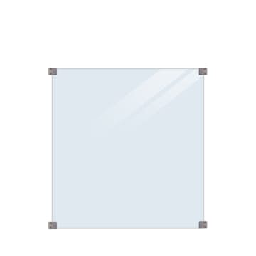 Glasstaket PLUS 90x91 Klarglas