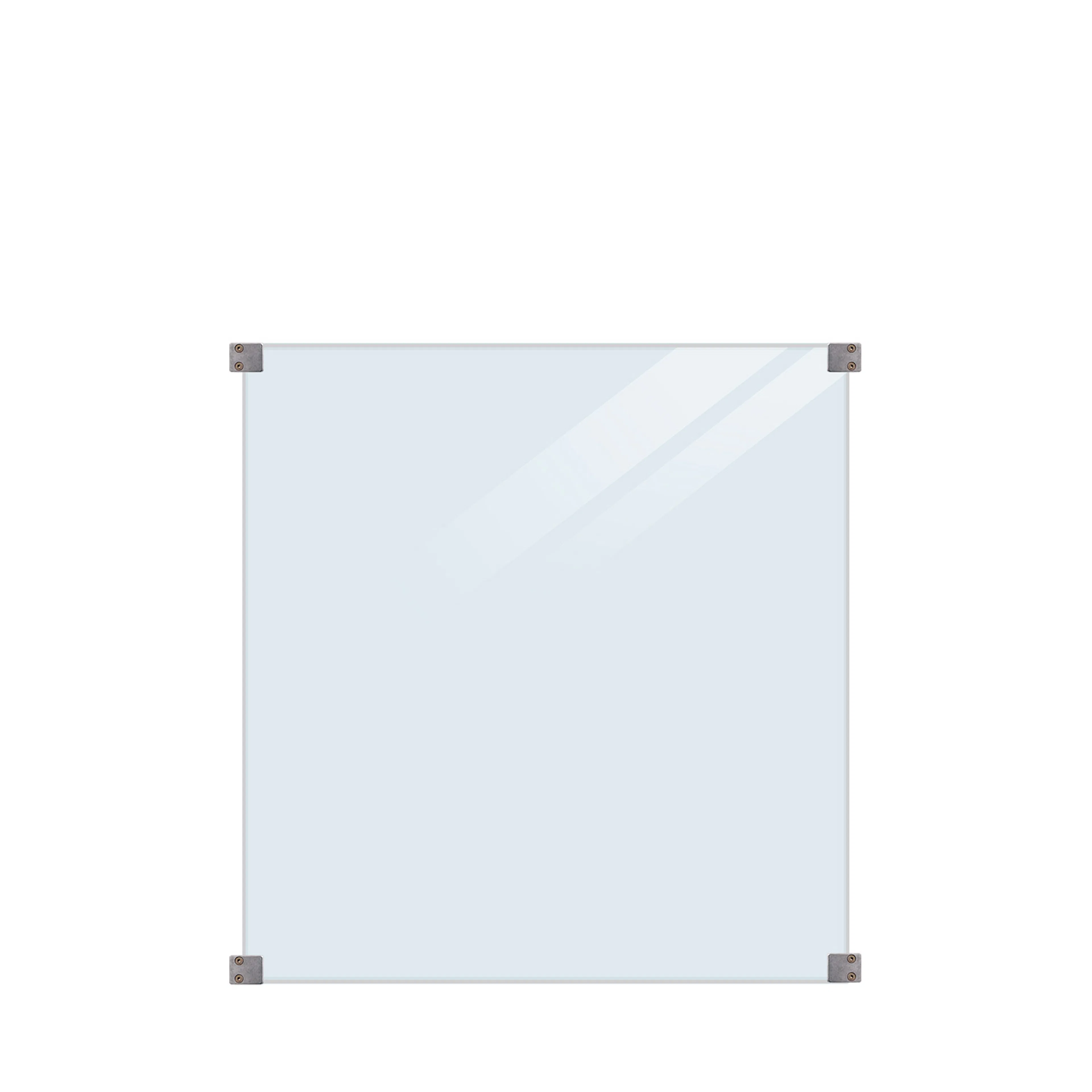 Glasstaket PLUS Klarglas 90x91 Runda Beslag