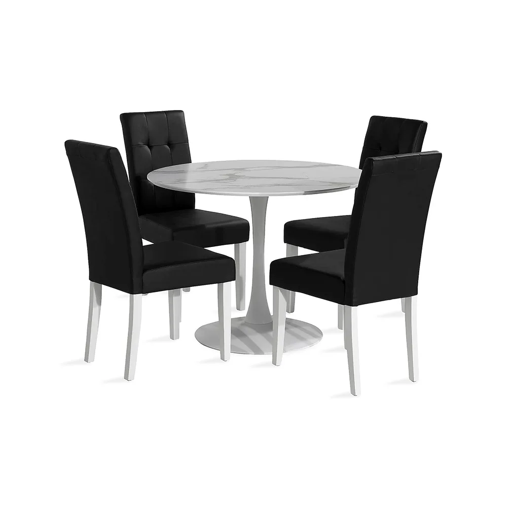 Matgrupp Scandinavian Choice Caitly med 4 Viktor Stolar