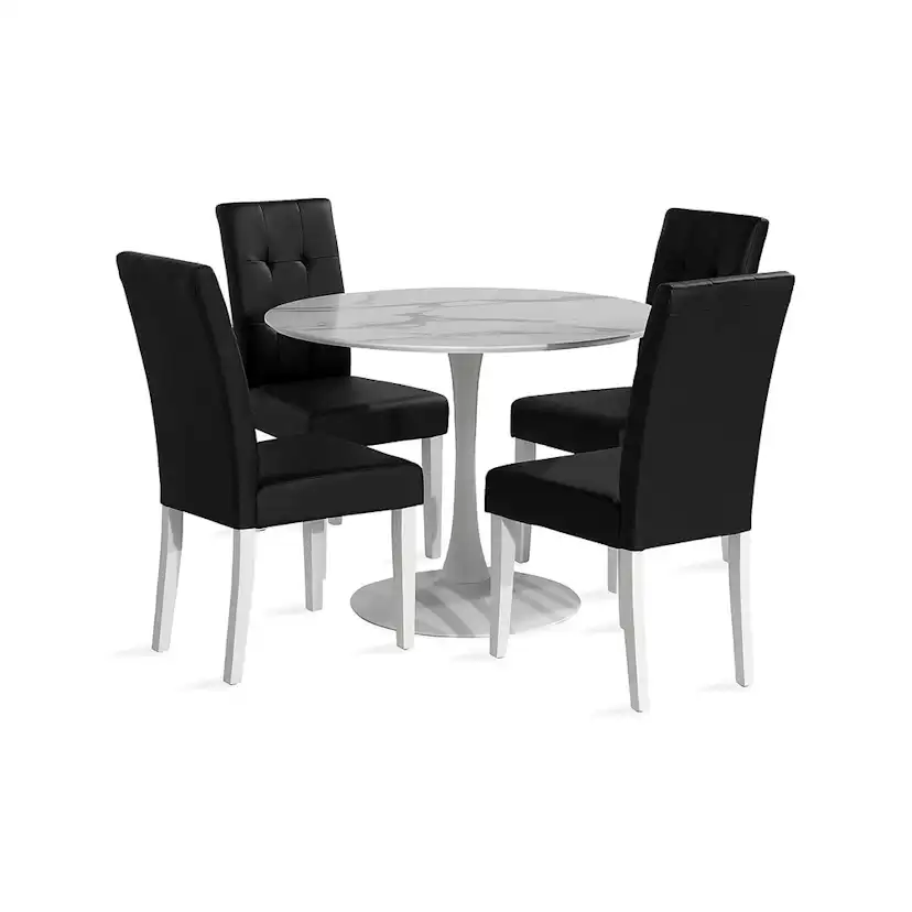 Matgrupp Scandinavian Choice Caitly med 4 Viktor Stolar