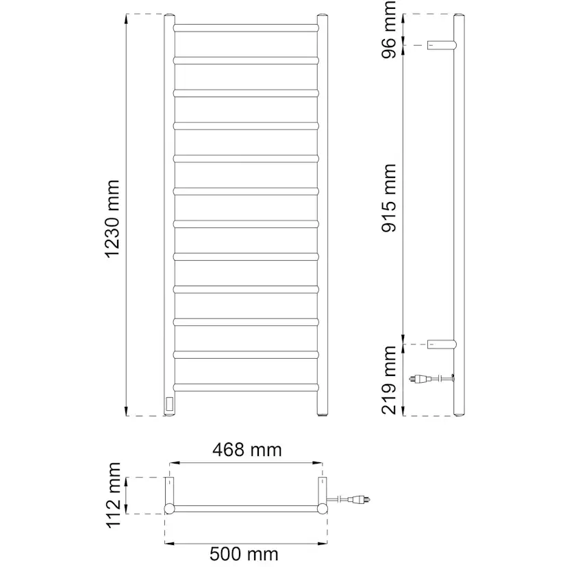Handdukstork Habo Fern 12