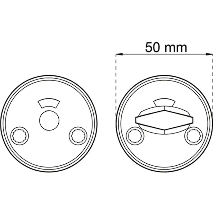 WC-beslag Habo A262 Alicante