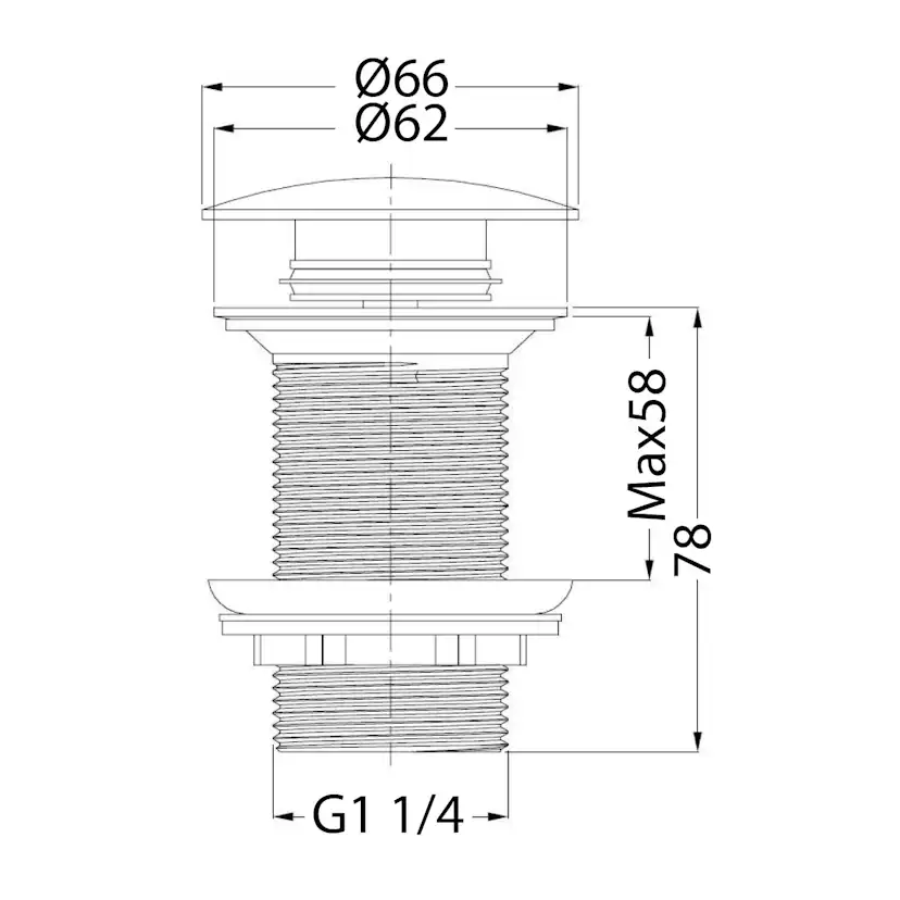 Bottenventil Hafa Lock