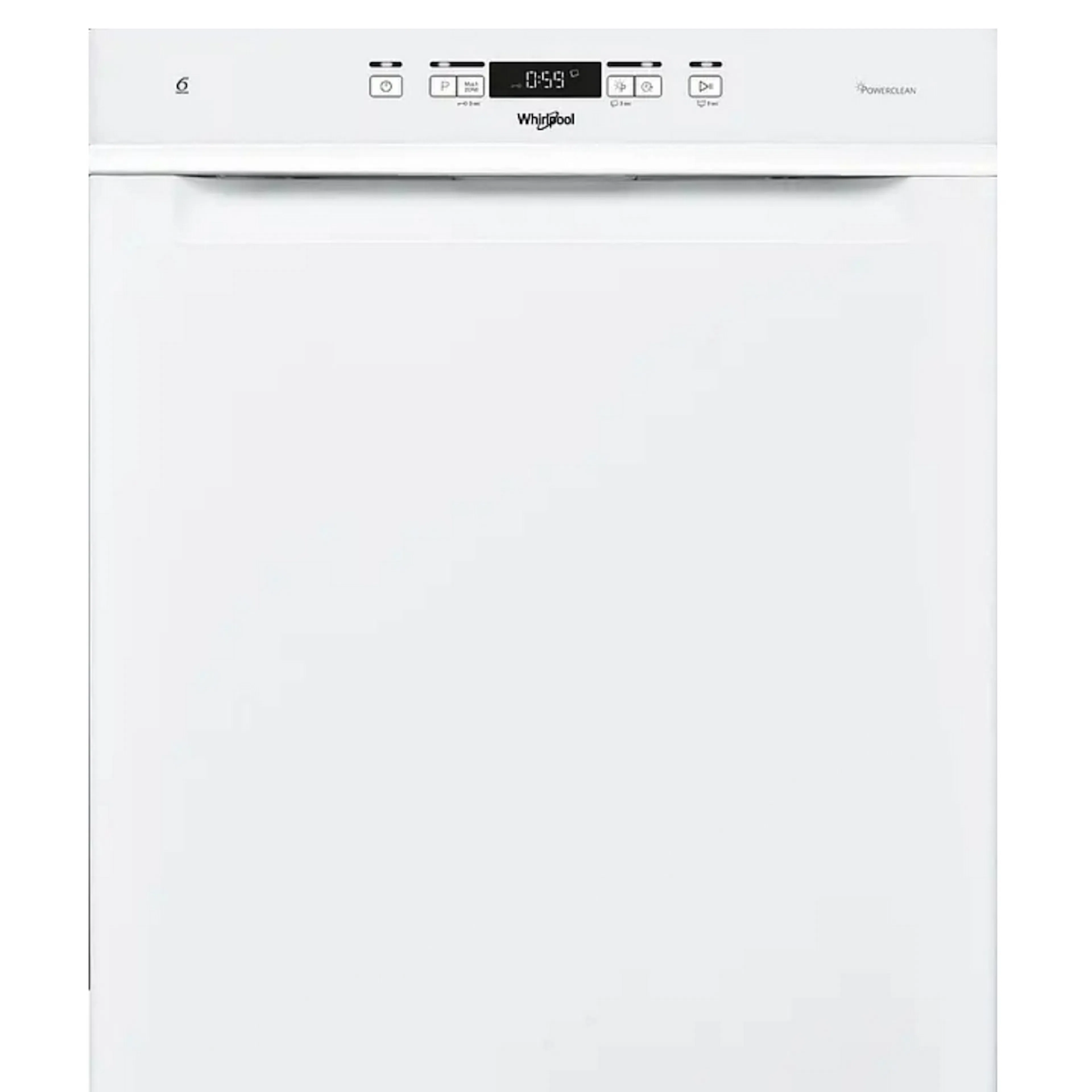 Underbyggd Diskmaskin Whirlpool WUC 3C32 P med Energieffektivitet D och 14 Kuvert Kapacitet