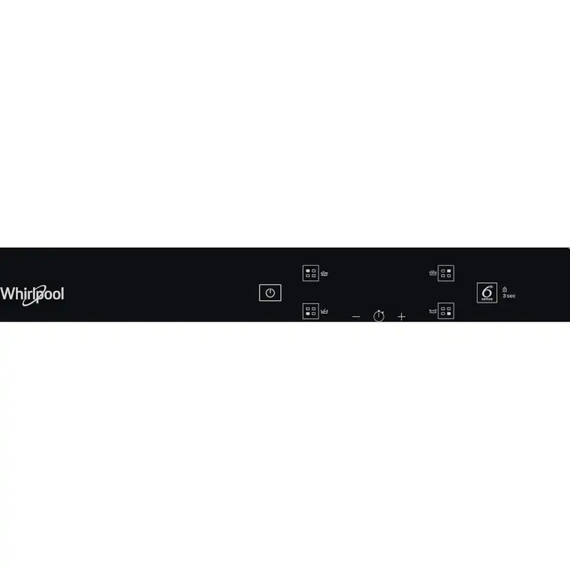 Induktionshäll Whirlpool WSQ2160NE Svart Underbyggd med 4 Zoner