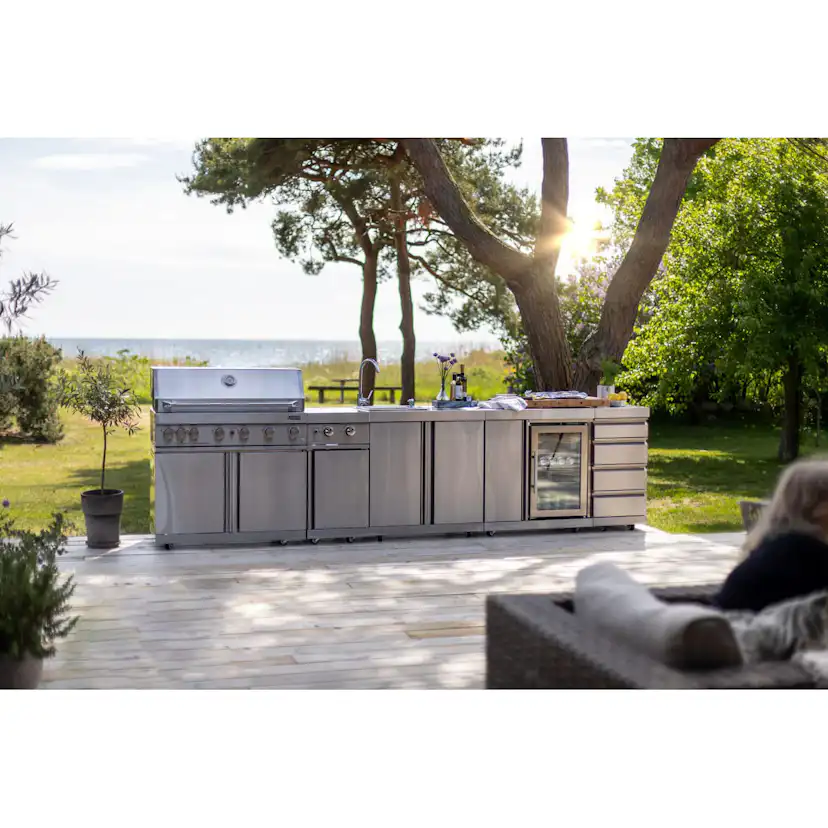 Lådmodul Myoutdoorkitchen Classic Line Stainless 304SS