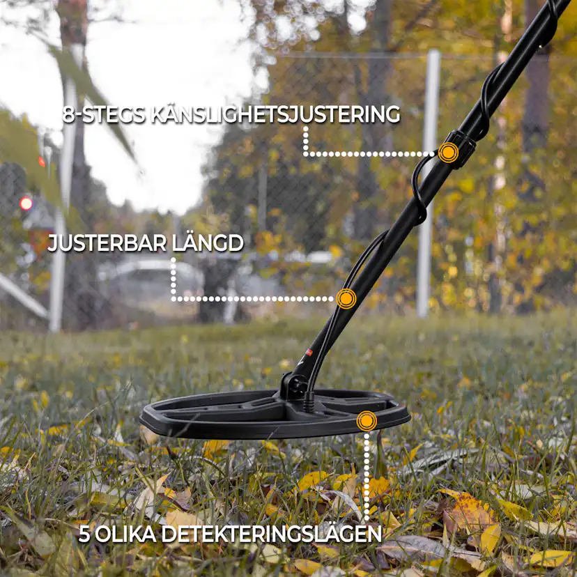 Metalldetektor Klondike Superior