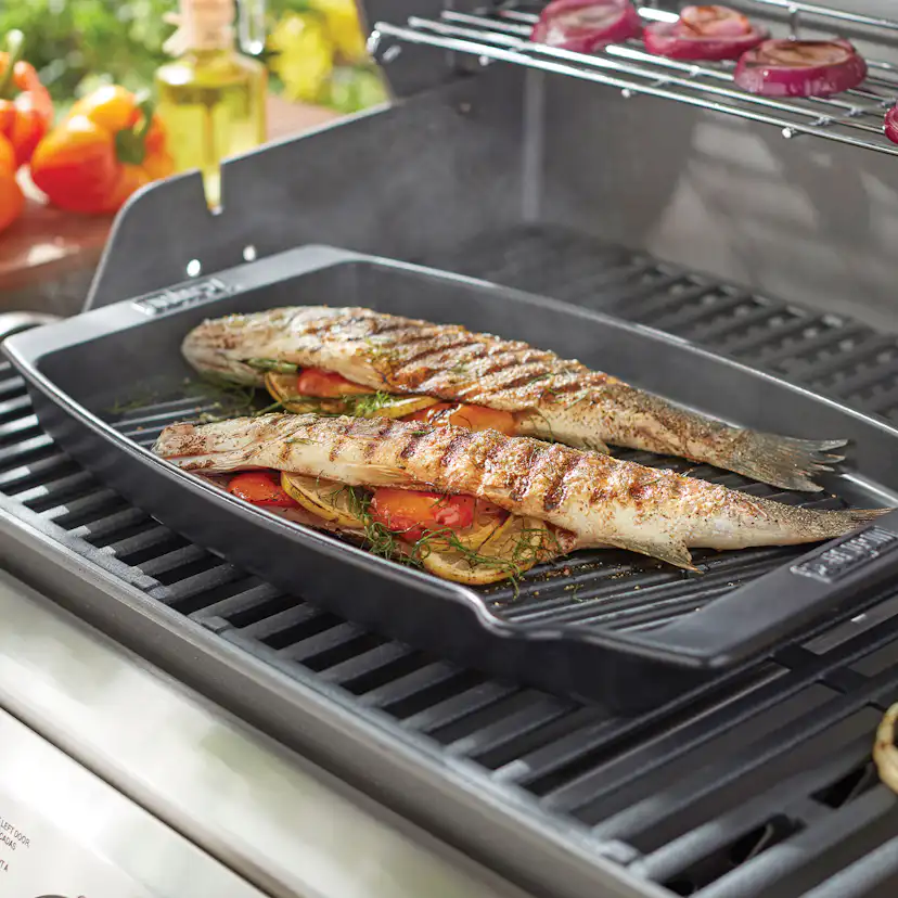 Grillform Weber Svart i Keramik