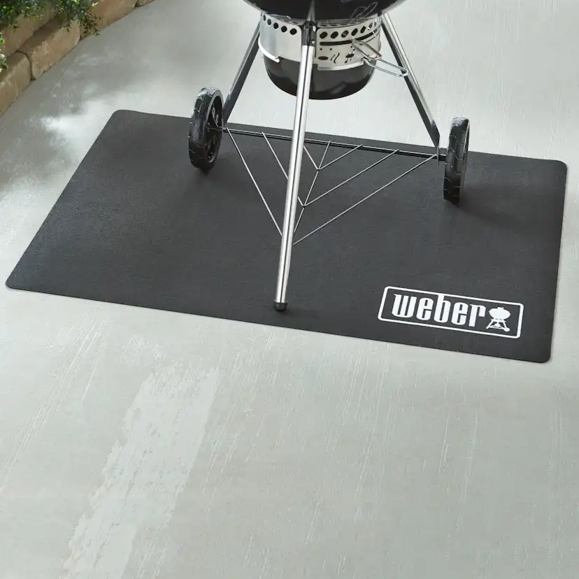 Grillmatta Weber Svart 80x120 cm Antibakteriell & Vattenavvisande