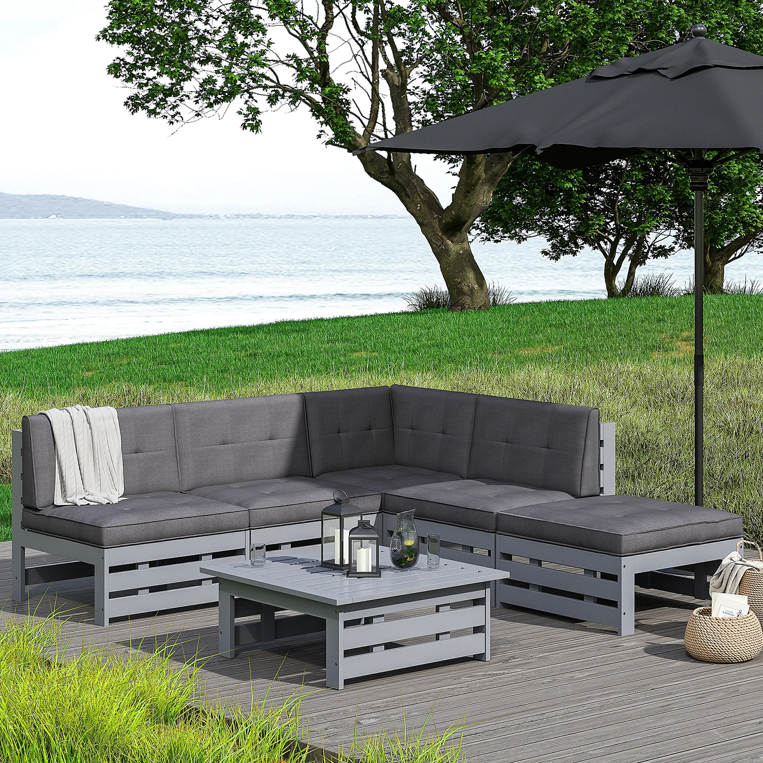 Loungesoffa KWA Hörndel Utomhus