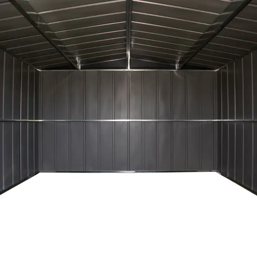 Förråd gop Trenix Antracit 6,9 m² Redskapsbod Byggsats i Stål