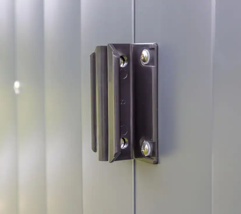 Förråd gop Trenix Antracit 8,5 kvm Redskapsbod Byggsats i Stål