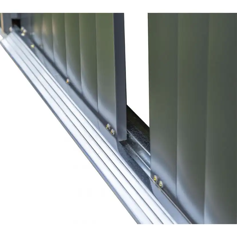 Förråd gop Trenix Antracit 10,7 m² Redskapsbod Byggsats i Stål