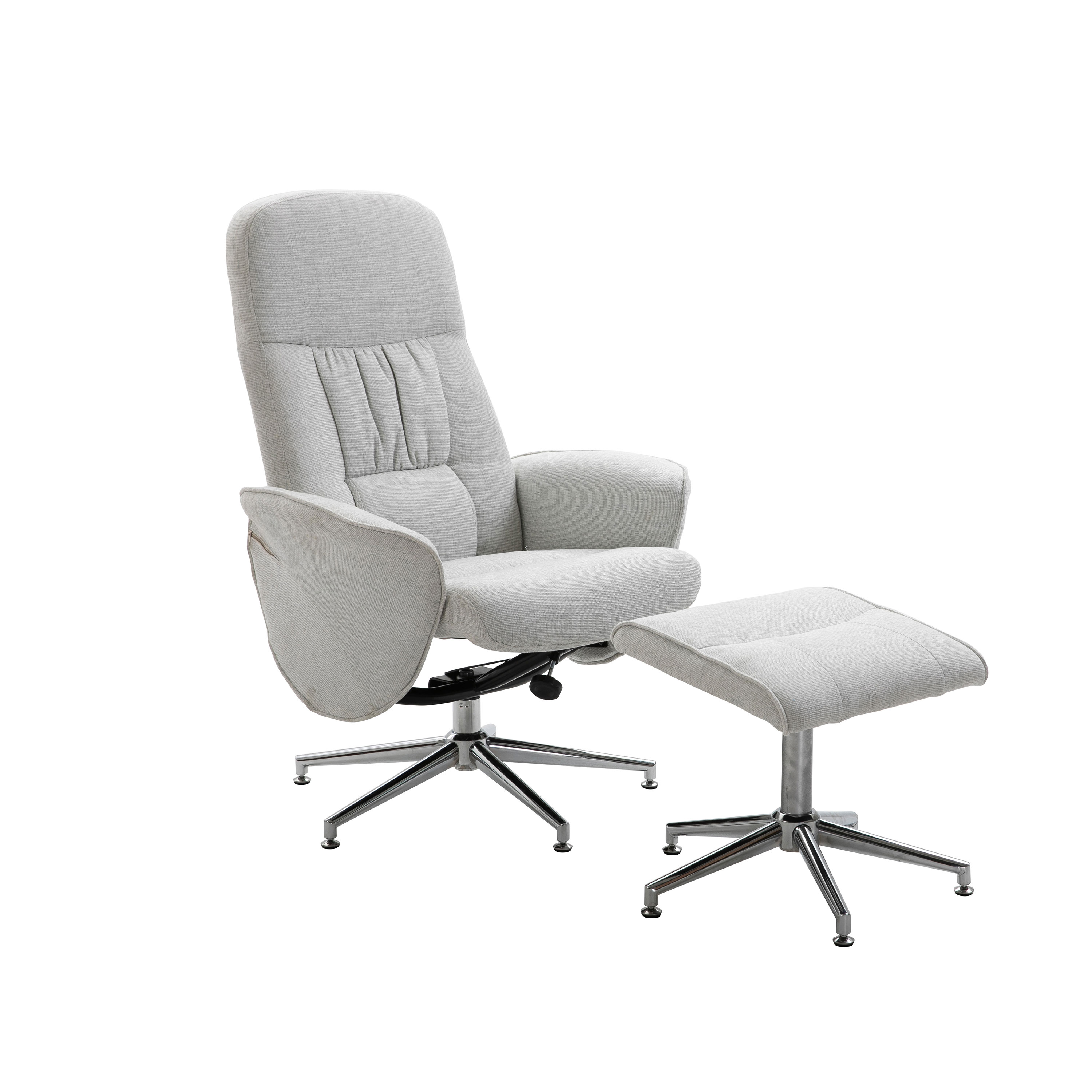 Fåtölj Venture Home Rolf med Fotpall