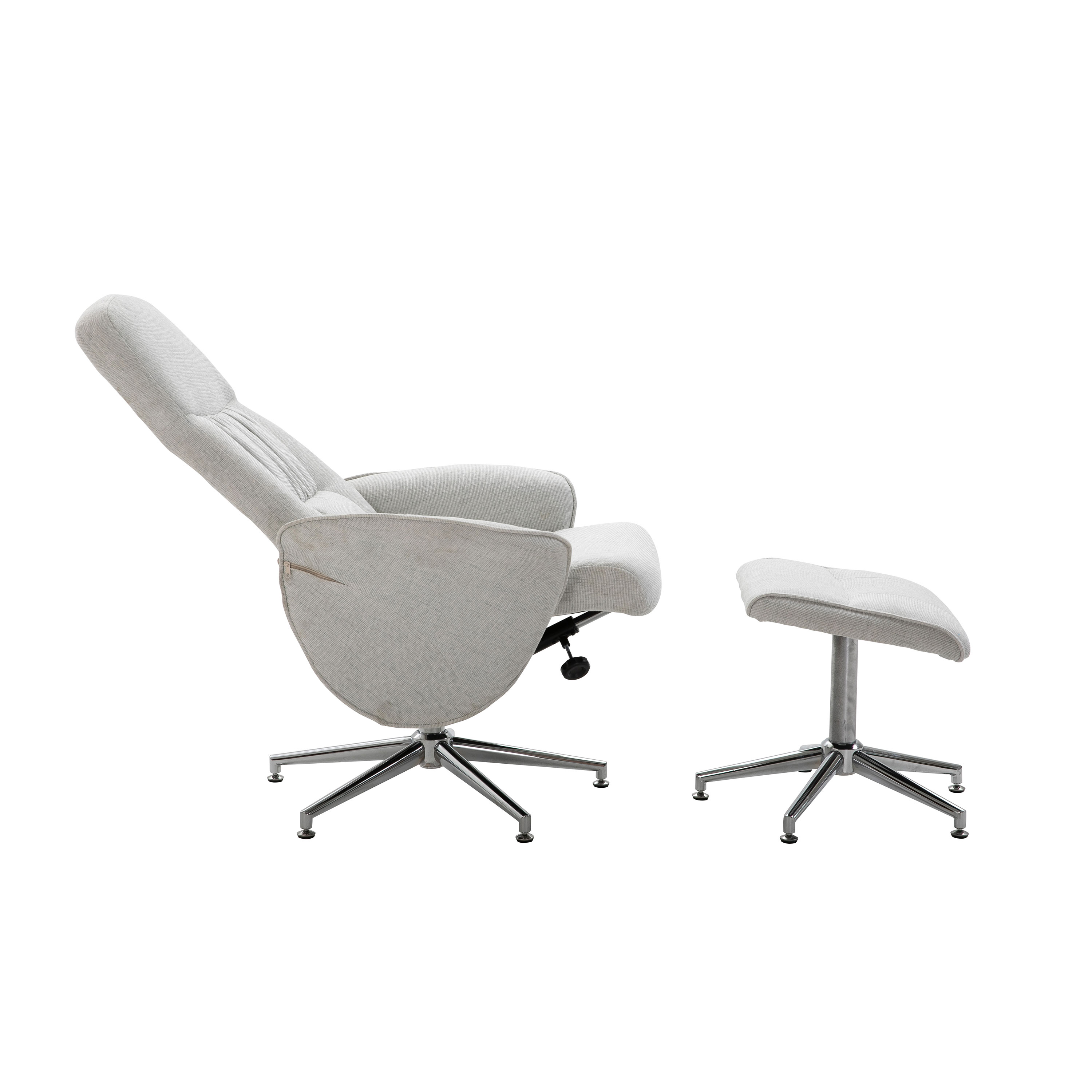 Fåtölj Venture Home Rolf med Fotpall