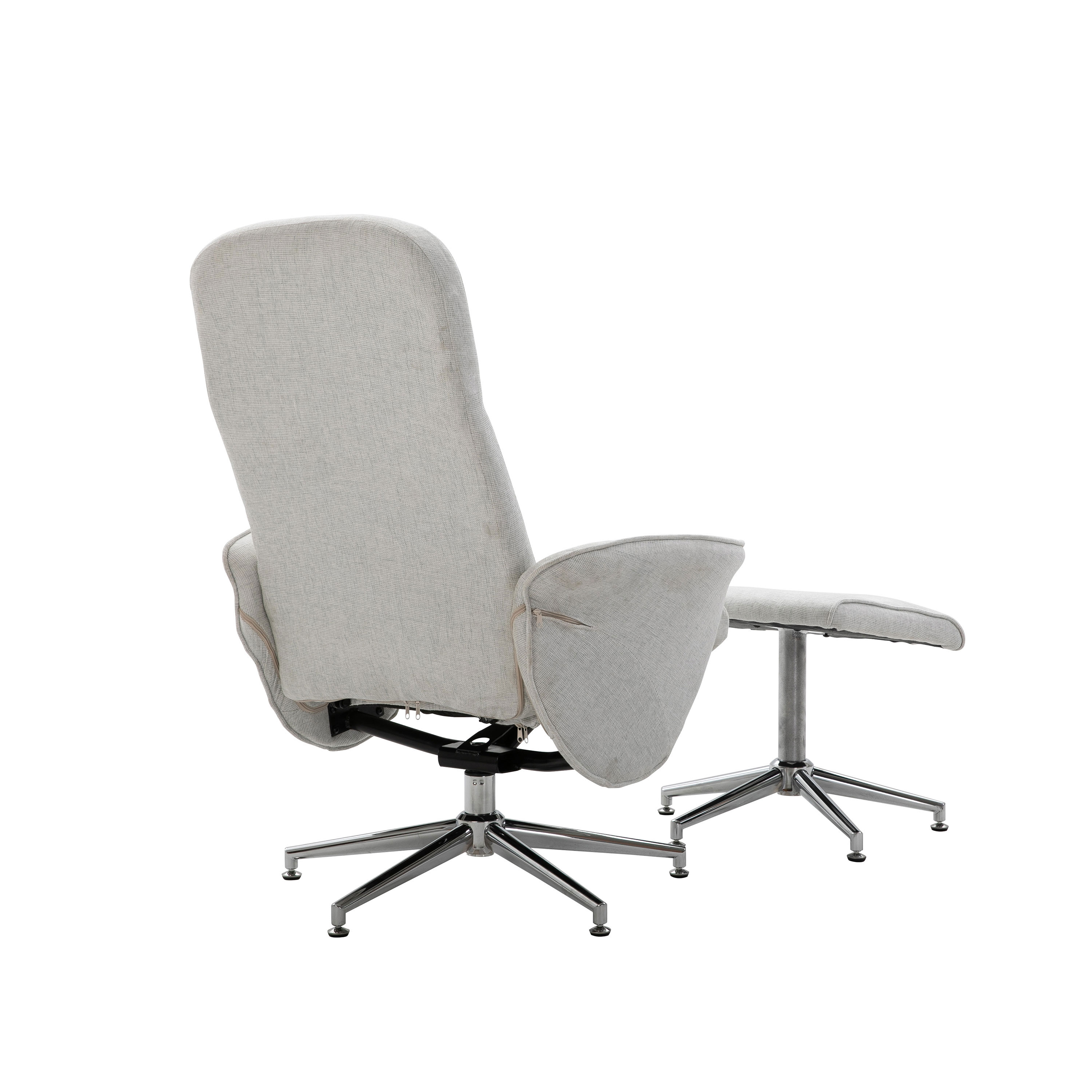 Fåtölj Venture Home Rolf med Fotpall