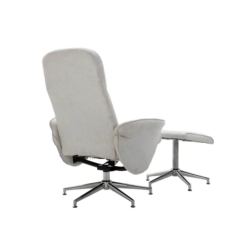 Fåtölj Venture Home Rolf med Fotpall