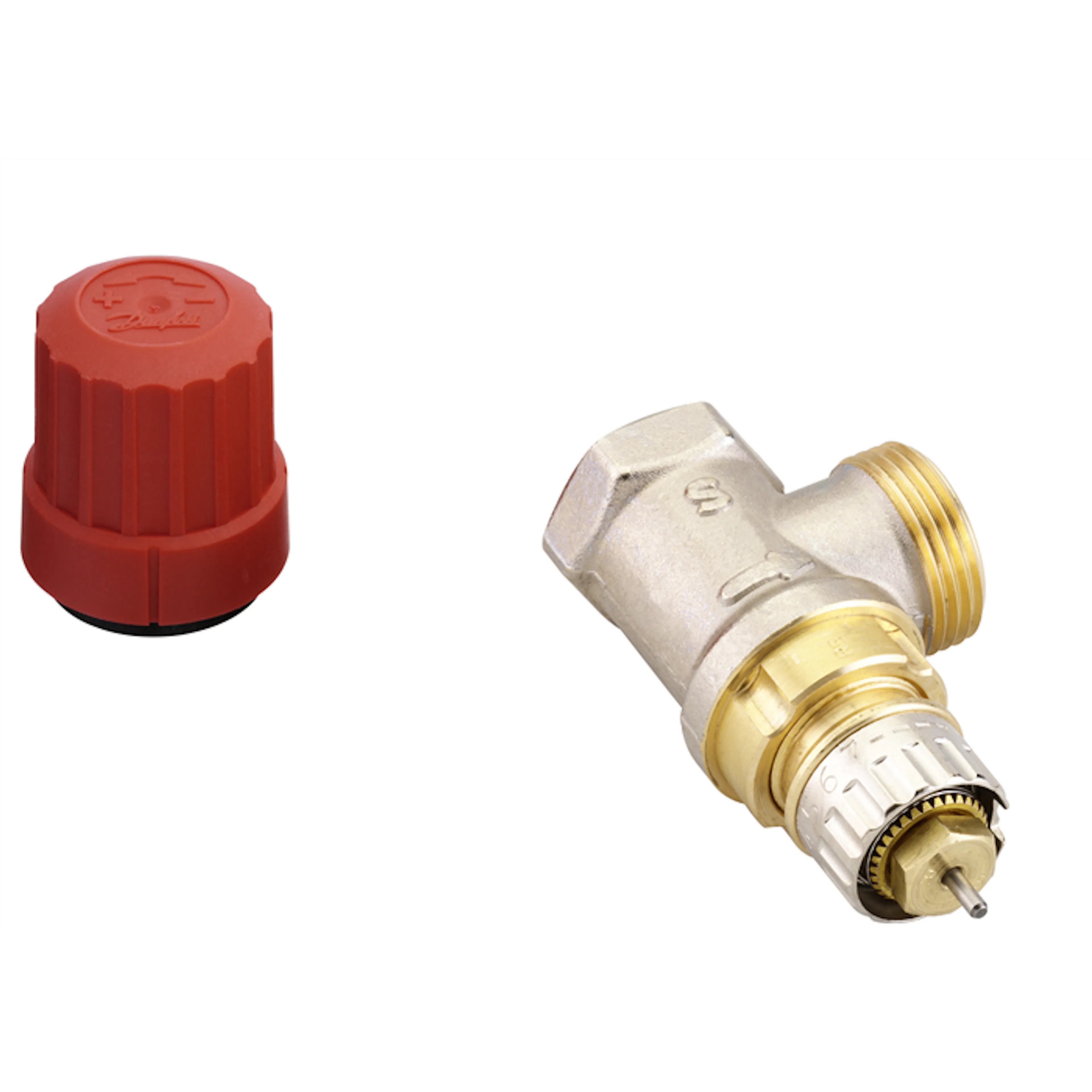 Ventil Danfoss RA-N Vinkel Med Förinställning