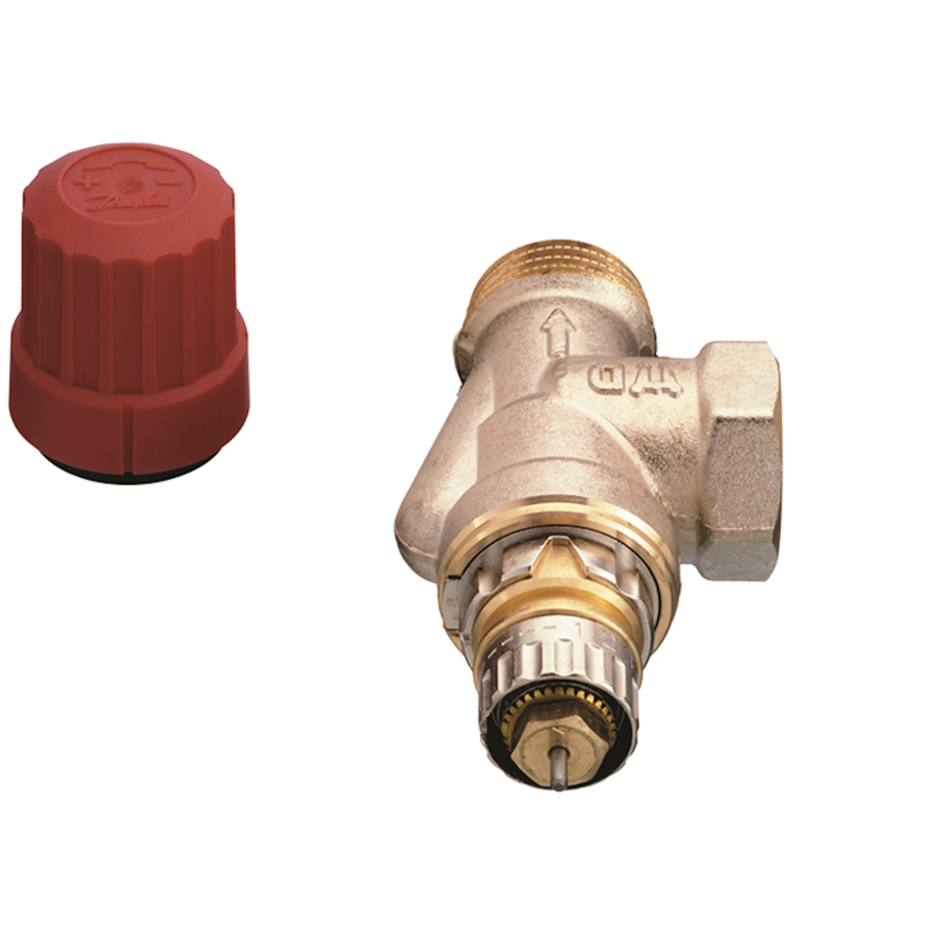 Ventil Danfoss RA-N Omvänd Vinkel Med Förinställning