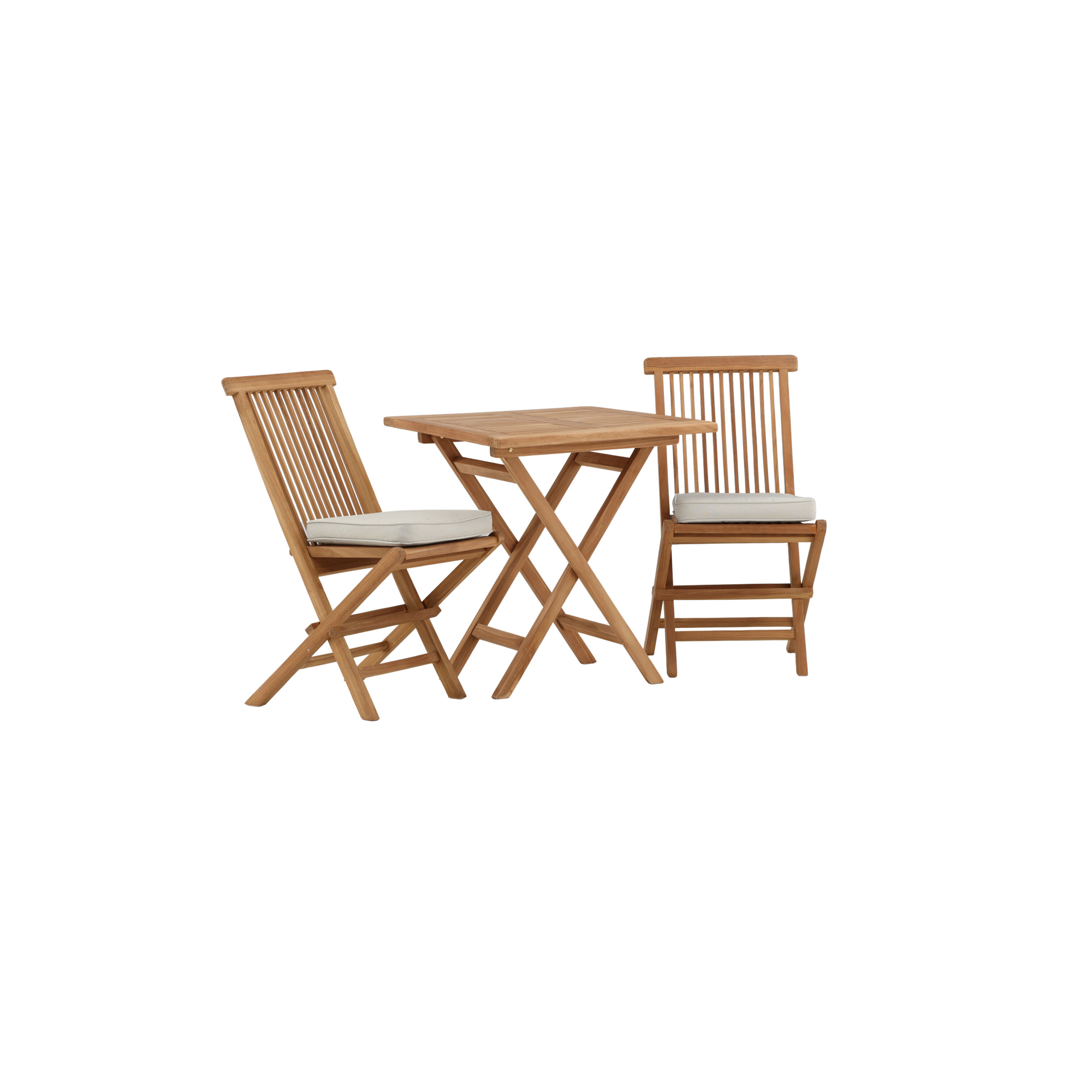 Matgrupp Venture Home Kenya Fällbord med 2 Kenya Fällstolar