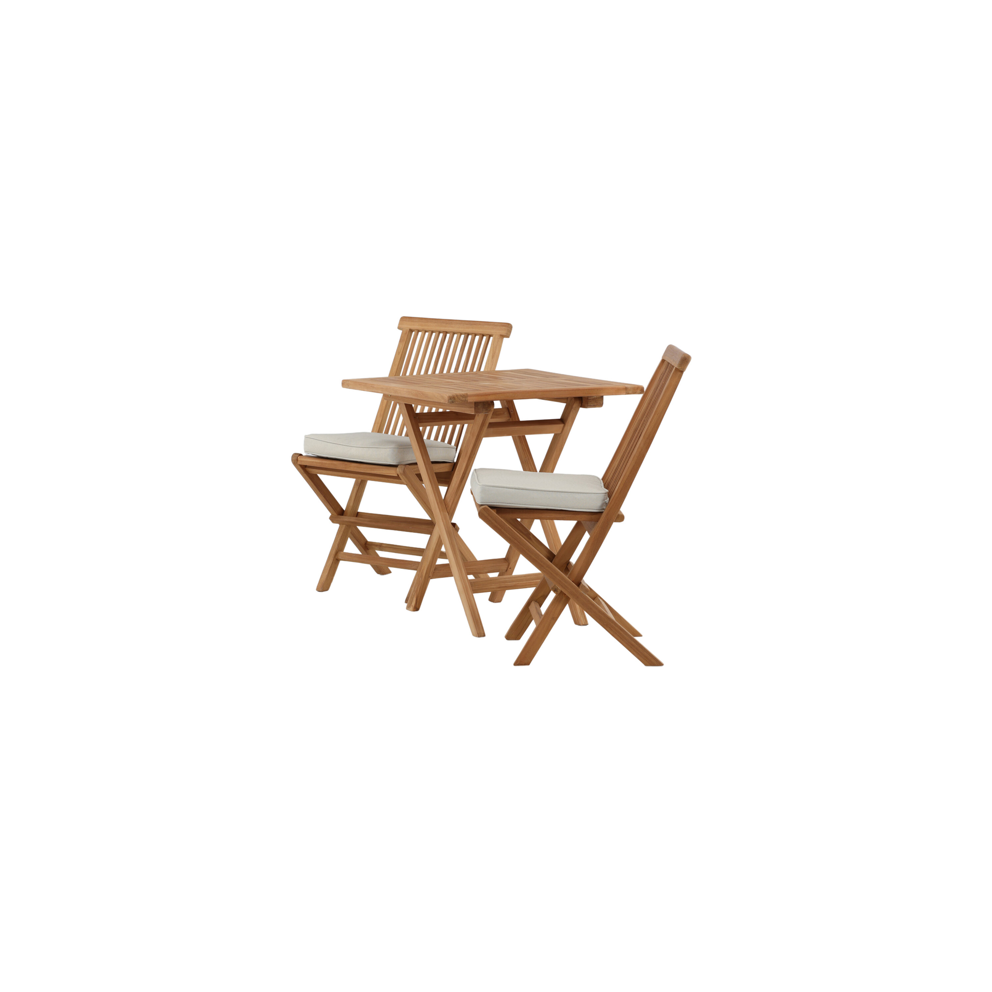 Matgrupp Venture Home Kenya Fällbord med 2 Kenya Fällstolar