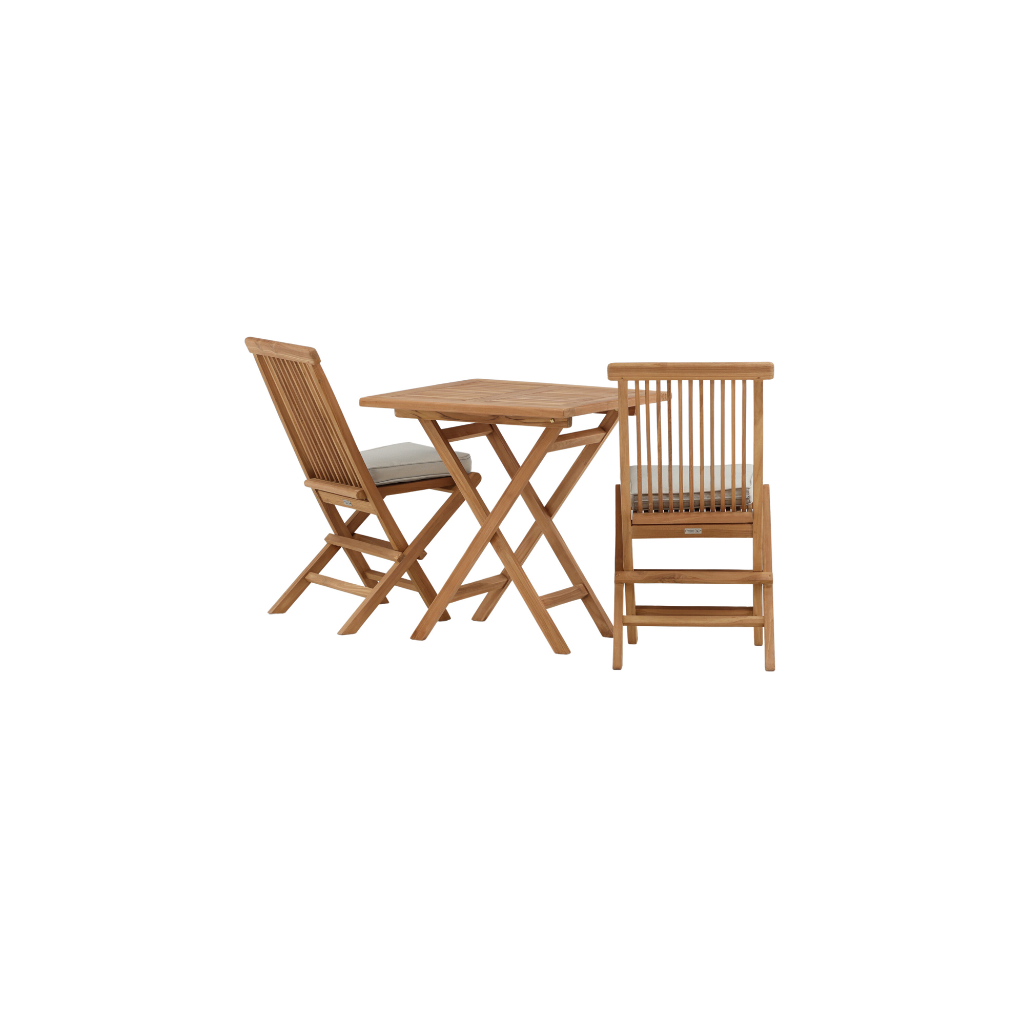 Matgrupp Venture Home Kenya Fällbord med 2 Kenya Fällstolar