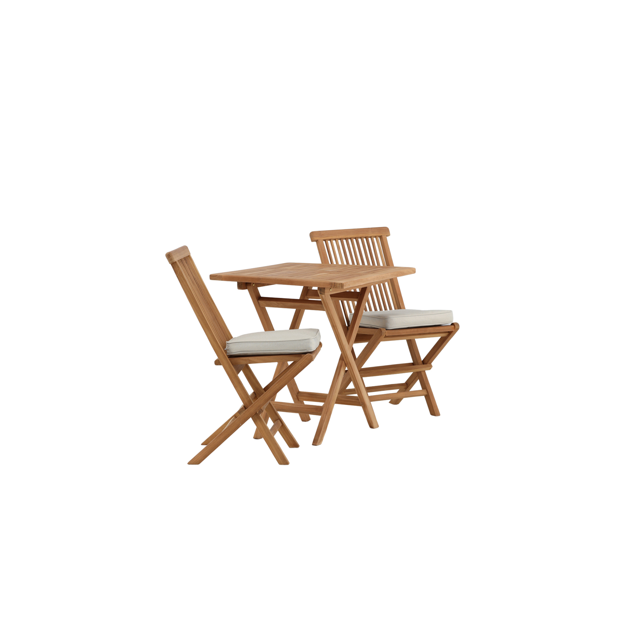 Matgrupp Venture Home Kenya Fällbord med 2 Kenya Fällstolar