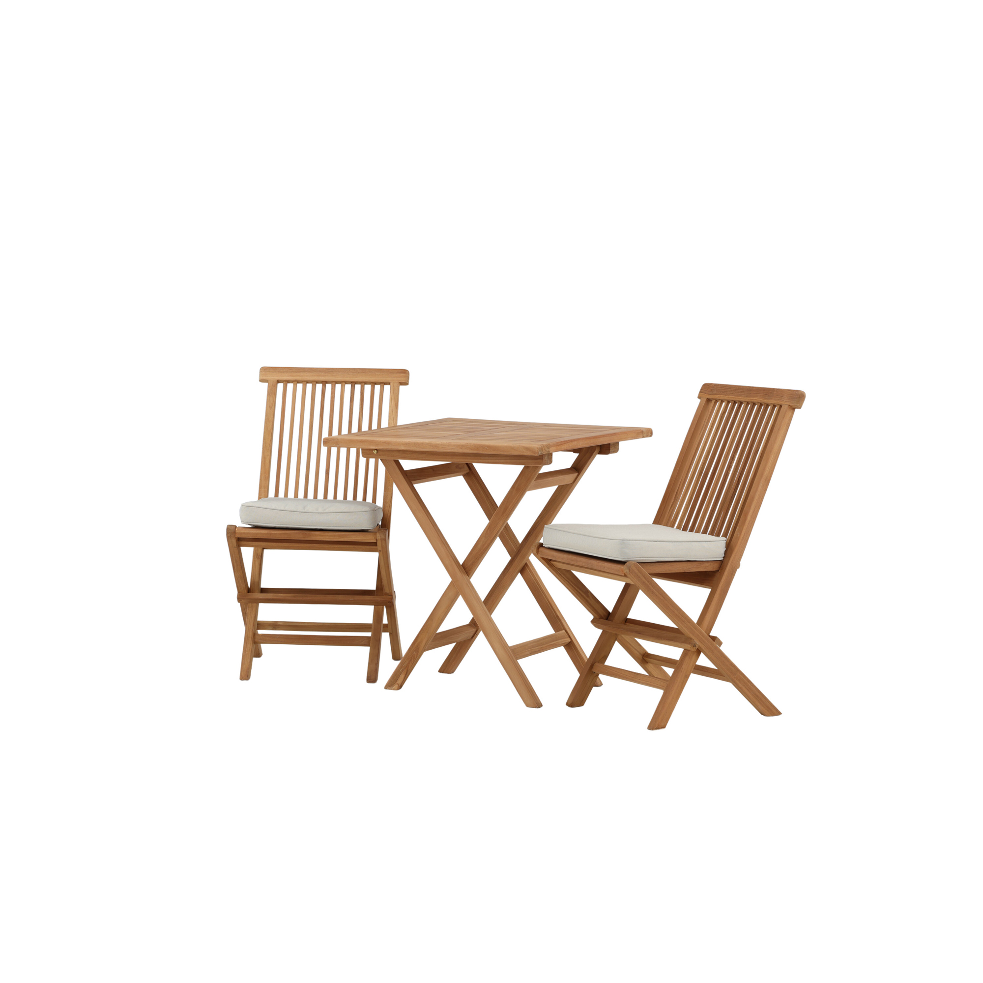 Matgrupp Venture Home Kenya Fällbord med 2 Kenya Fällstolar