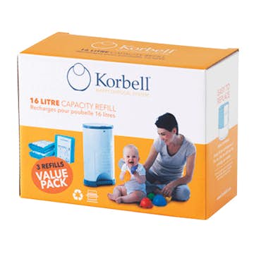 Refill Korbell 3-pack