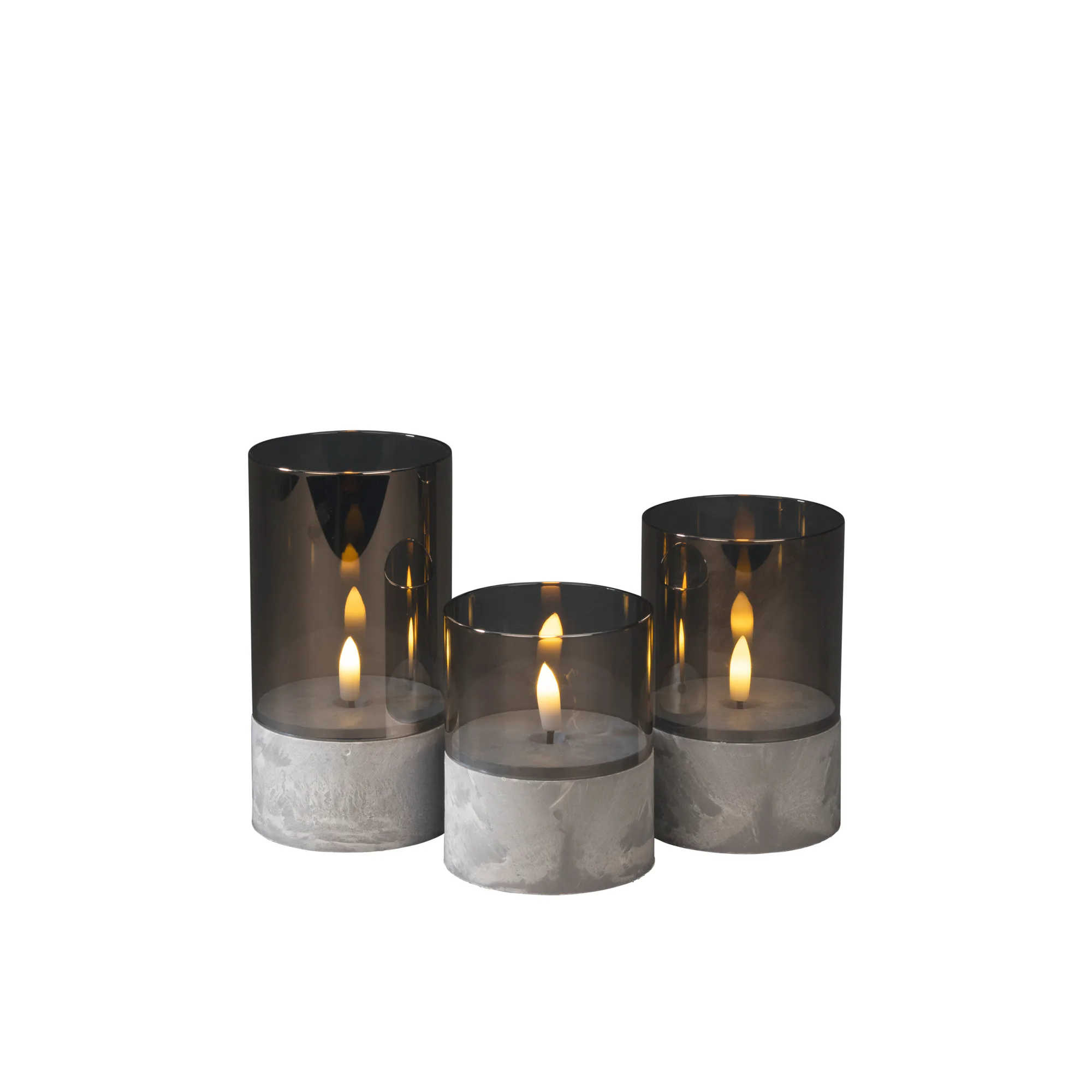 Ljuslykta Gnosjö Konstsmide Set 1819 LED