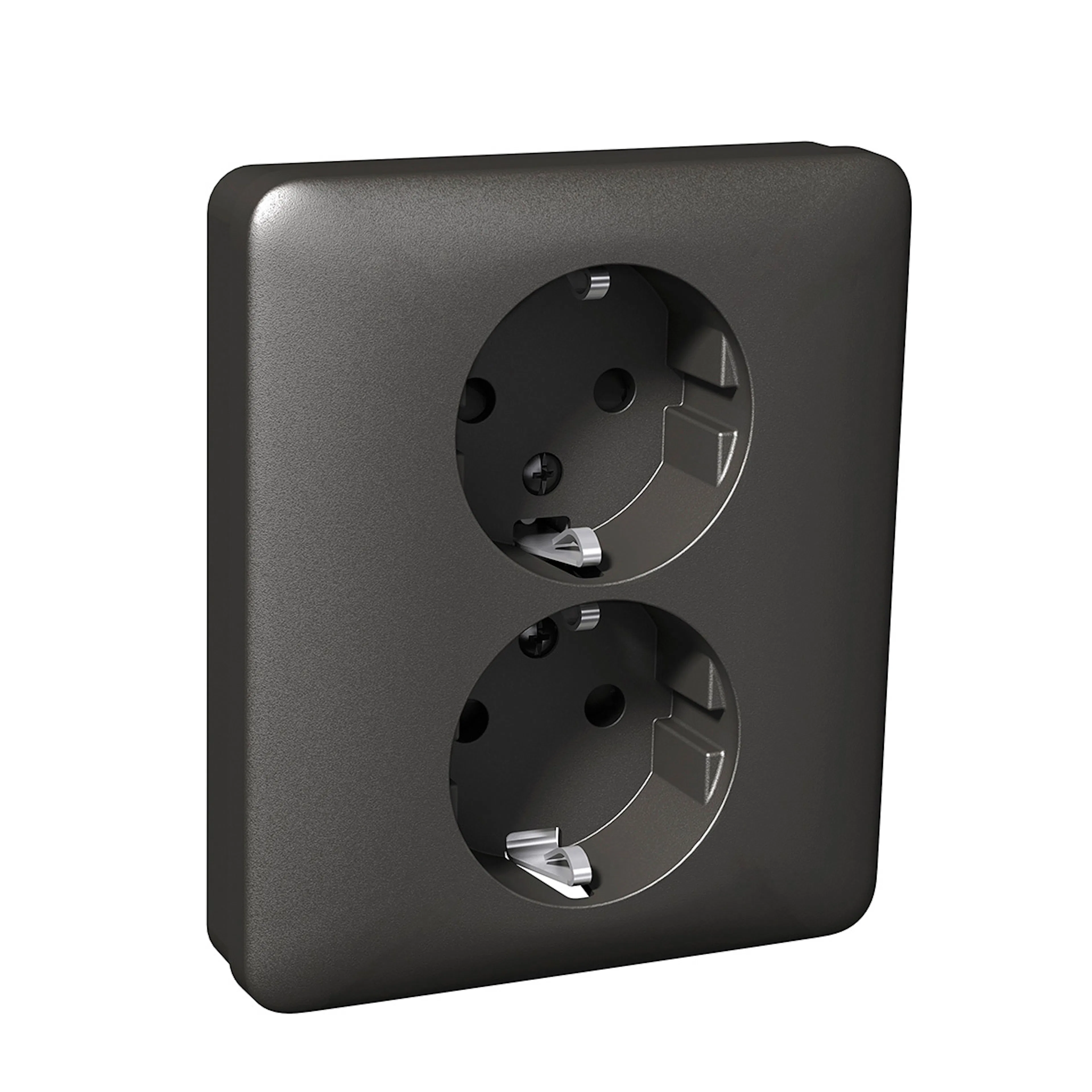 Vägguttag Schneider Electric Exxact Snabbanslutning