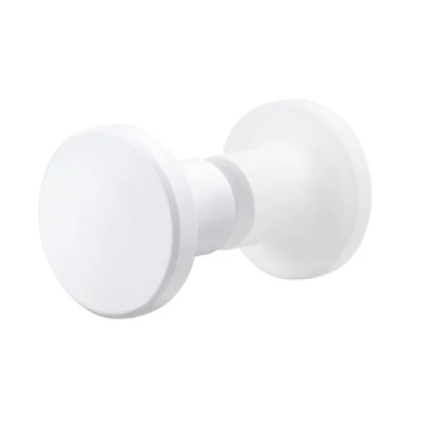 Knopp Rund Alterna Lusso Matt Vit