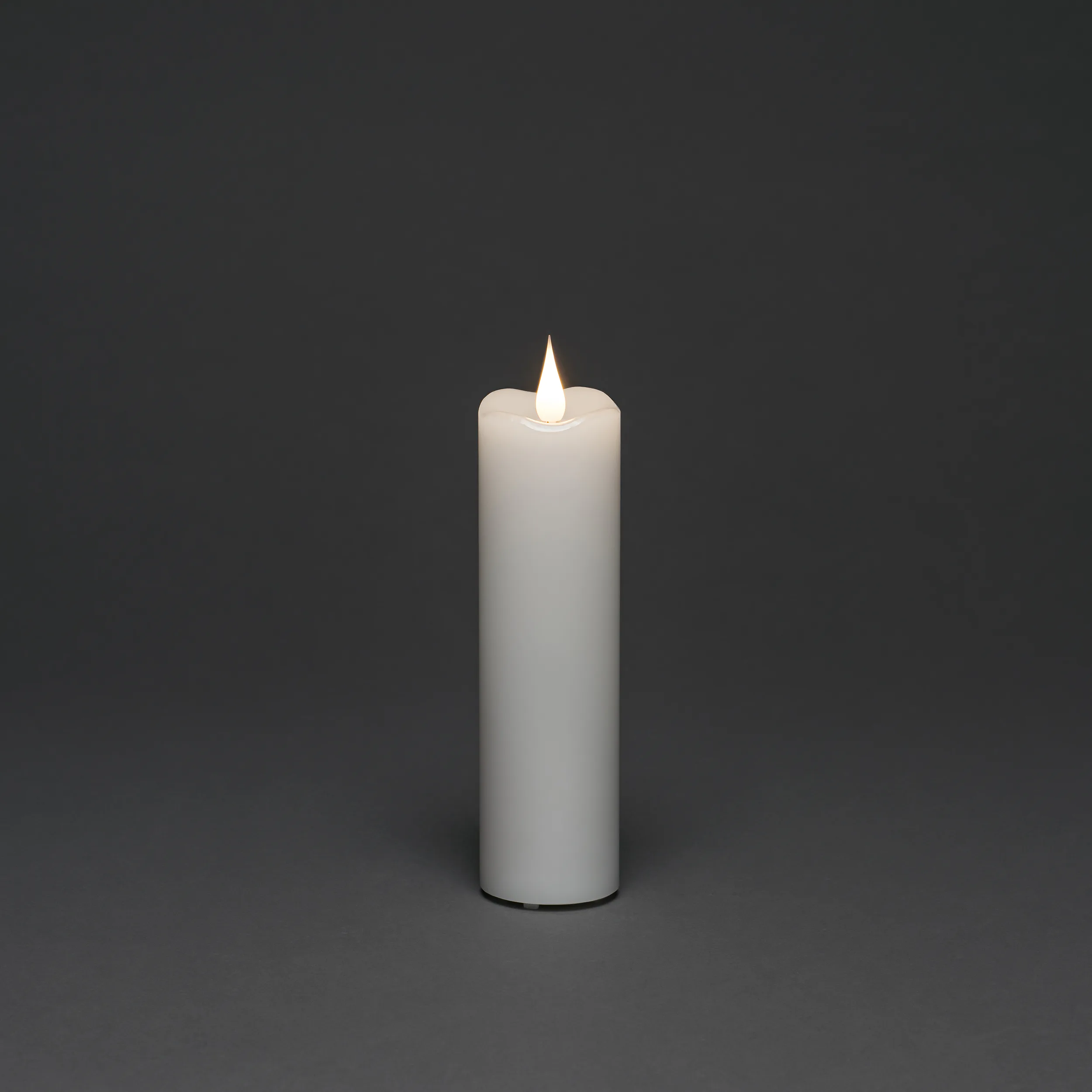 Vaxljus Gnosjö Konstsmide 5x17,8 cm LED Vit