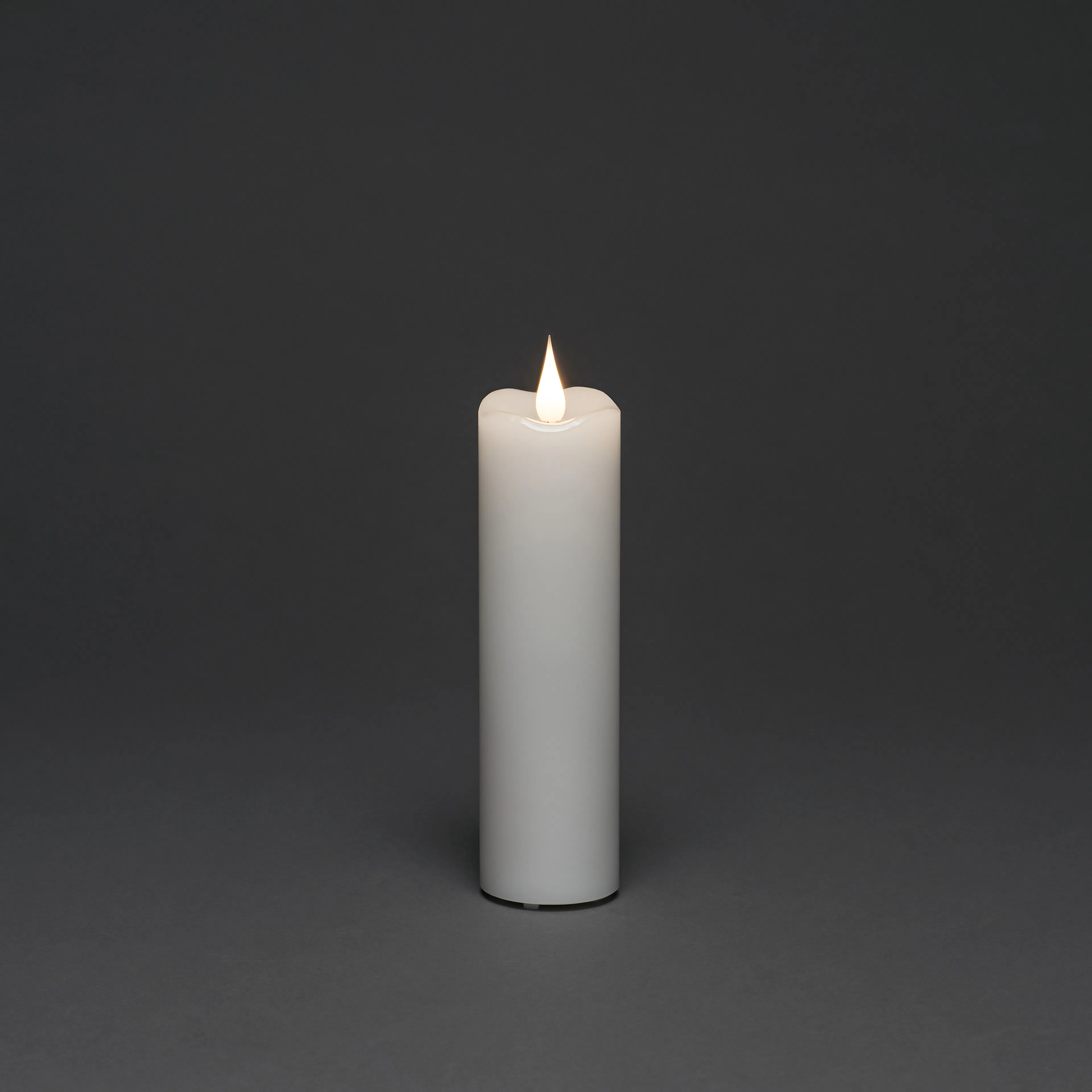 Vaxljus Gnosjö Konstsmide 5x17,8 cm LED Vit