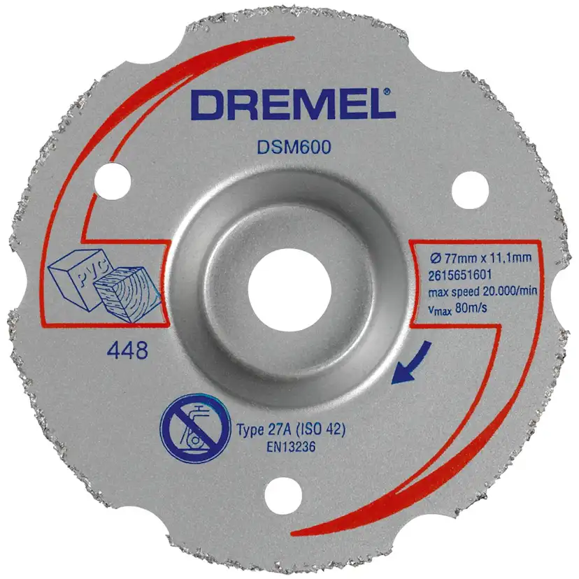 Slätsågningsskiva Dremel DSM600 Universal