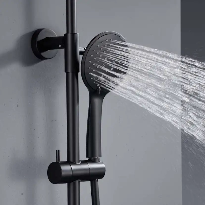 Duschset Bathlife Pärla/Dagg med Badkarsblandare