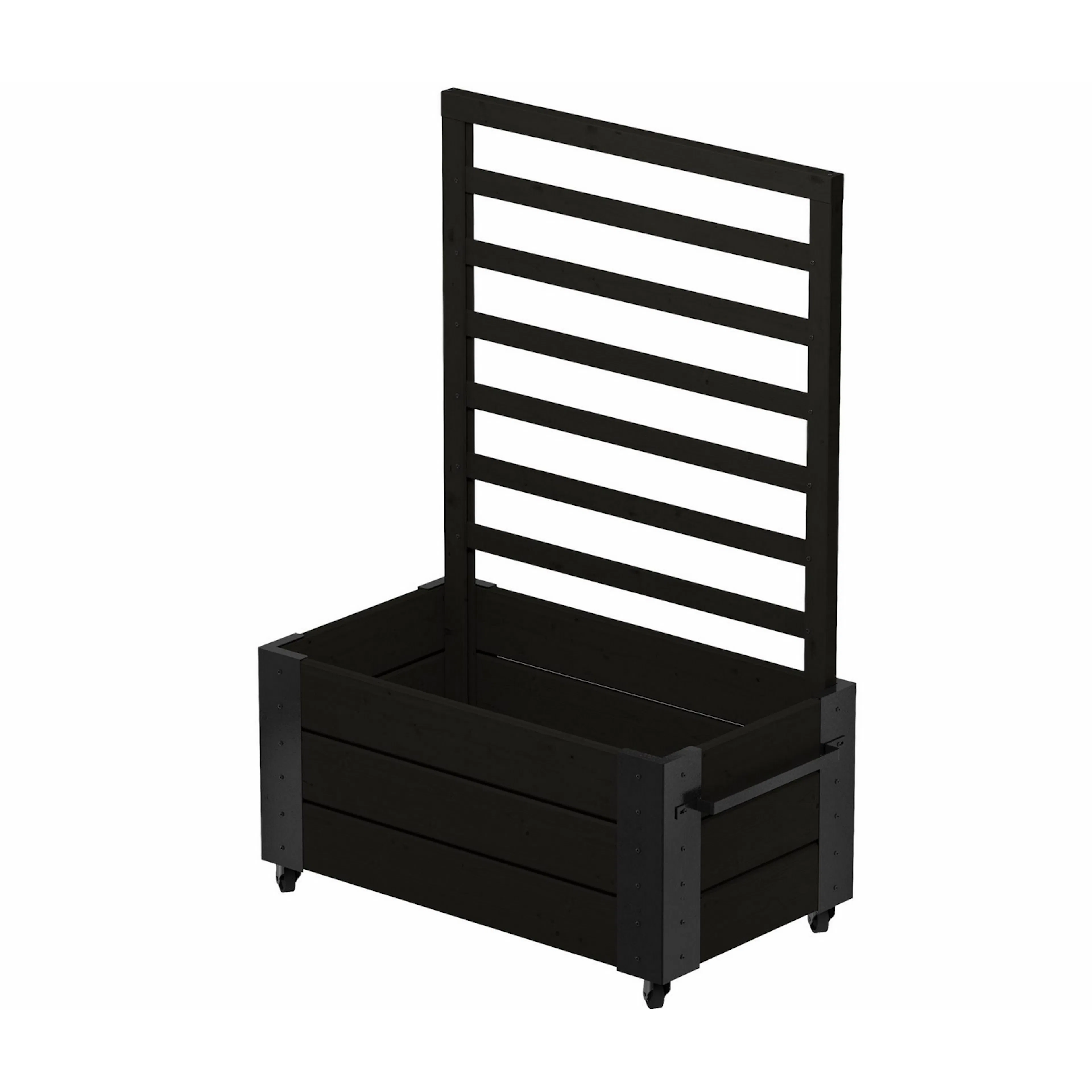 Blomlåda Cubic Med Spaljé