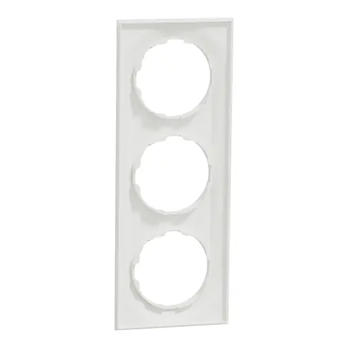 Ram för Strömbrytare Elko One 3-fack Plast