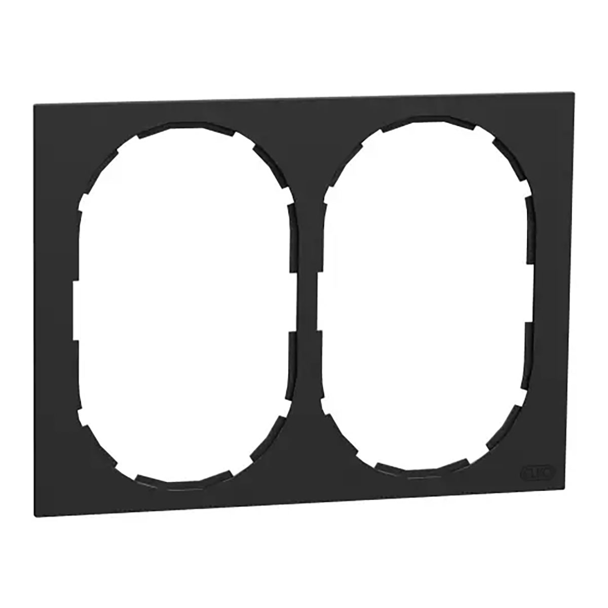 Ram Elko One Plast 2-fack för Strömbrytare Kombinationsmontage