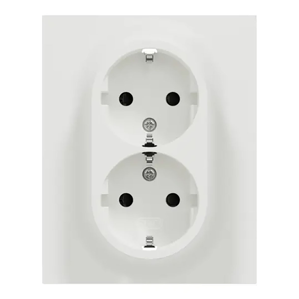 Vägguttag Elko One 2-vägs Jordad med Snabbanslutning