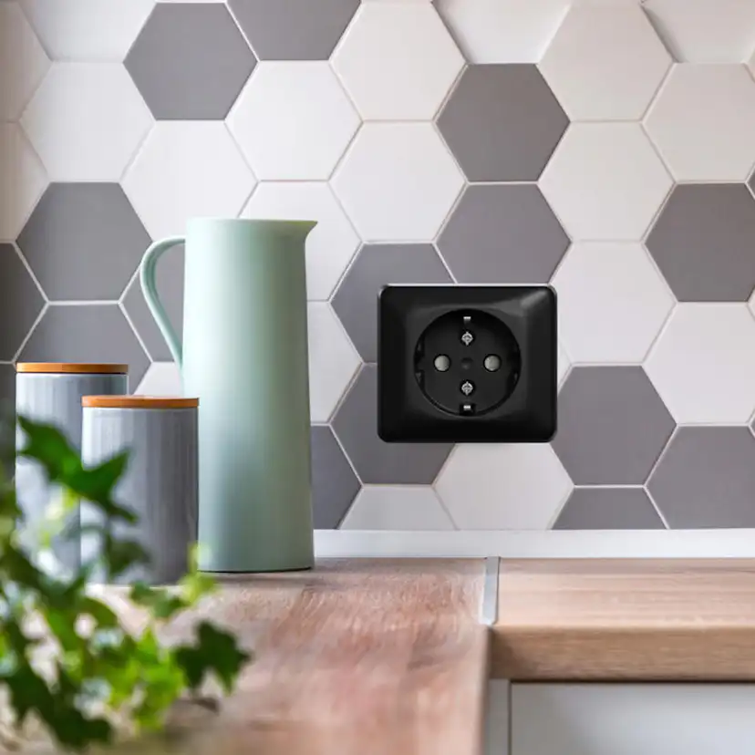 Vägguttag Elko 1-Vägs Utanpåliggande RS