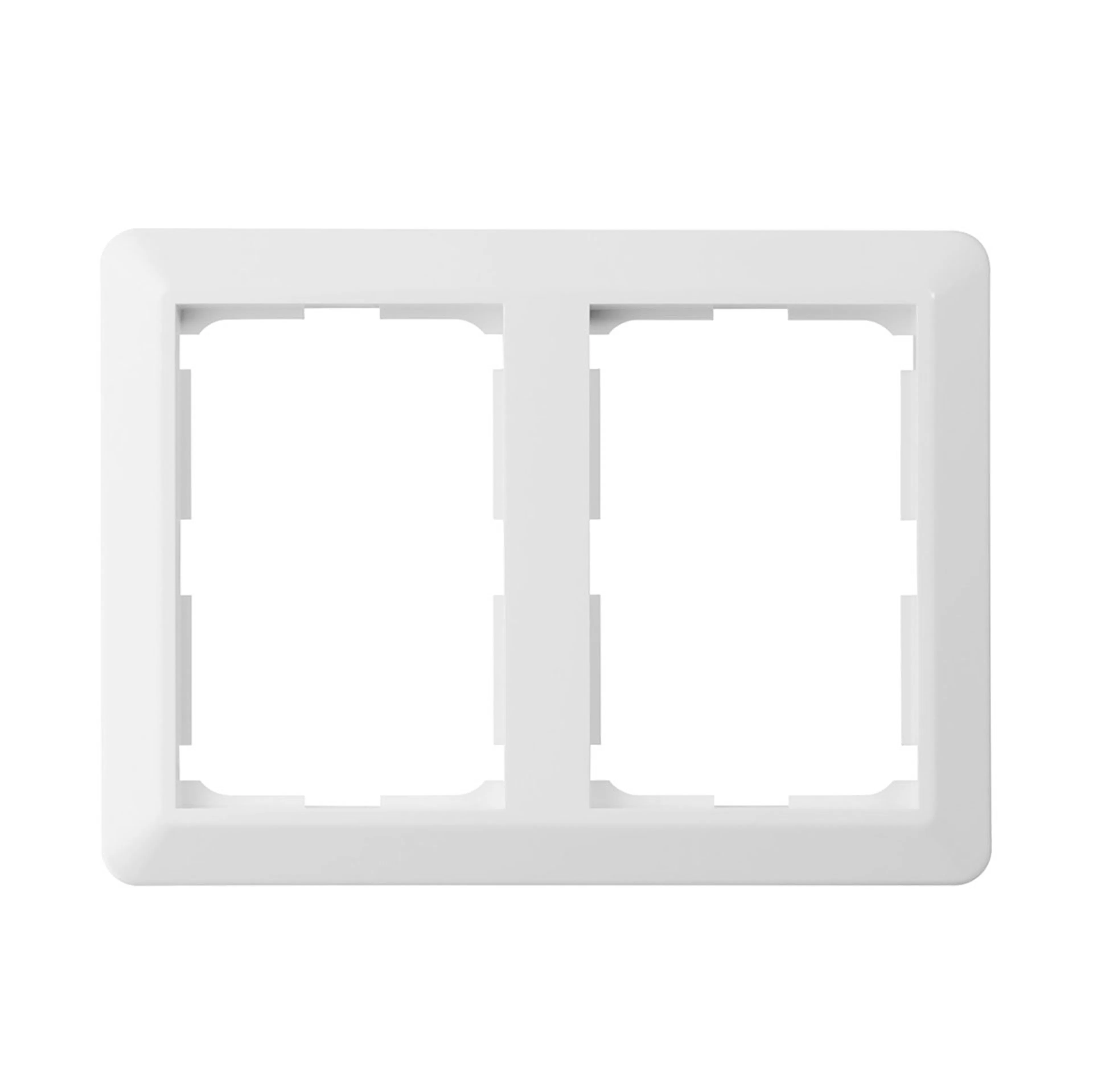 Kombiram Elko För 2-Vägsuttag RS Renvit