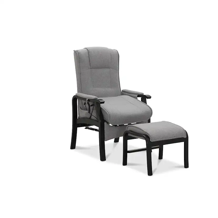 Fåtölj Hagagruppen Astrid Reclinerstol med El lyft & Fotpall