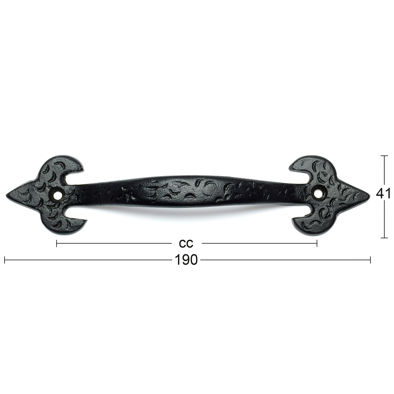 Lådhandtag Habo Olivia Smide 2-pack