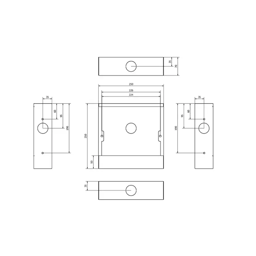 Kopplingsskåp LK Systems VUK