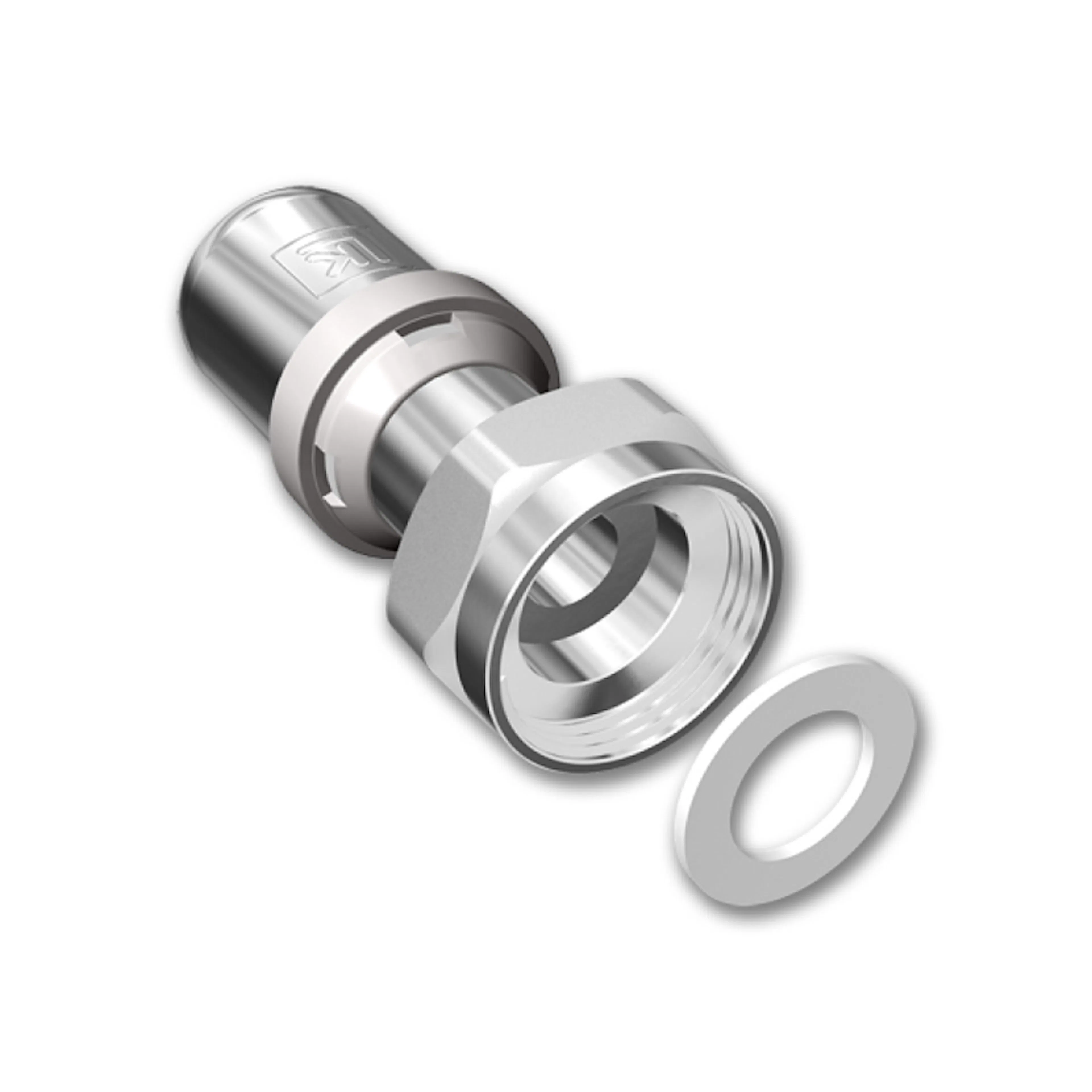 Presskoppling LK Systems Rak koppling lek/plan