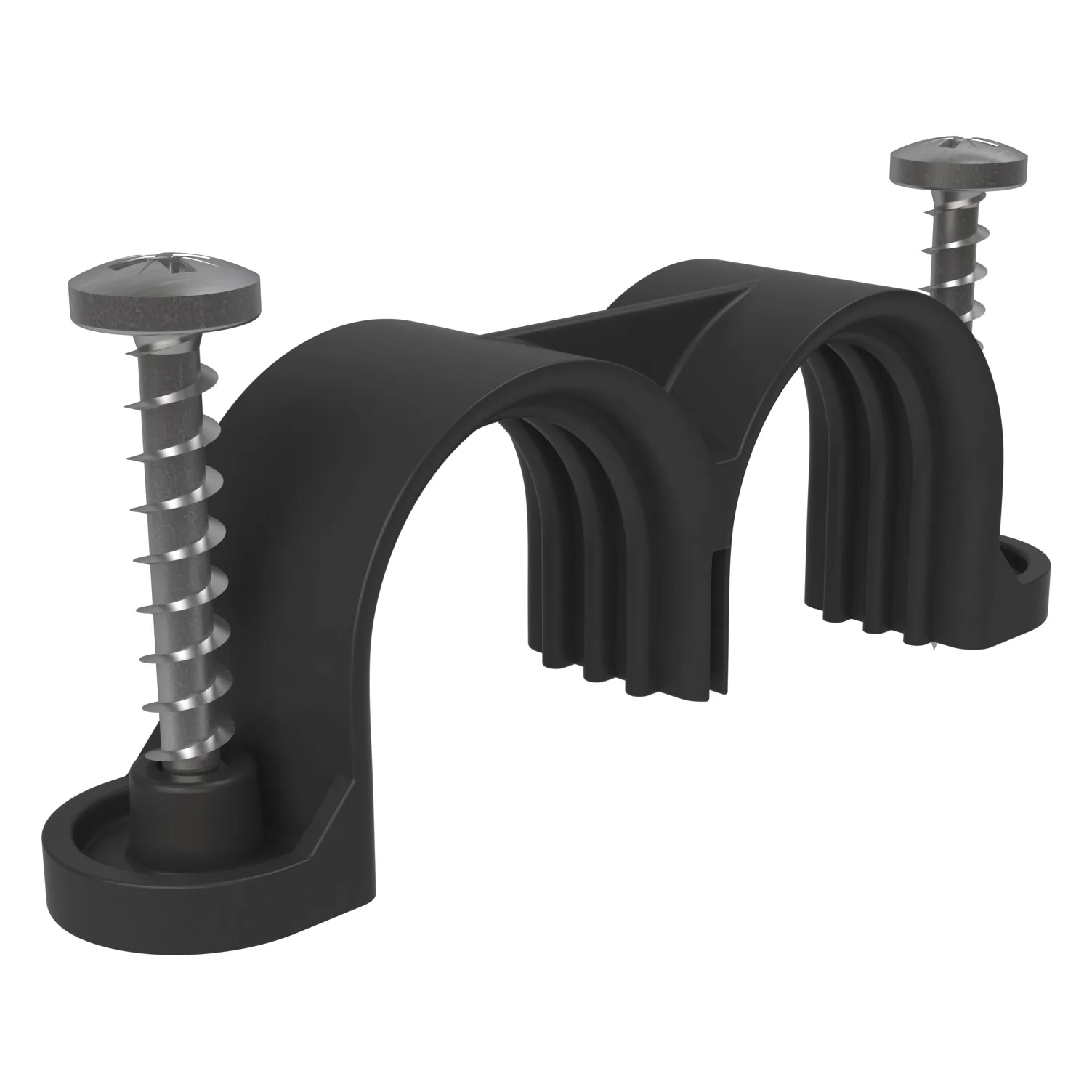 Plastklammer LK Systems Dubbel tomrör 25 mm