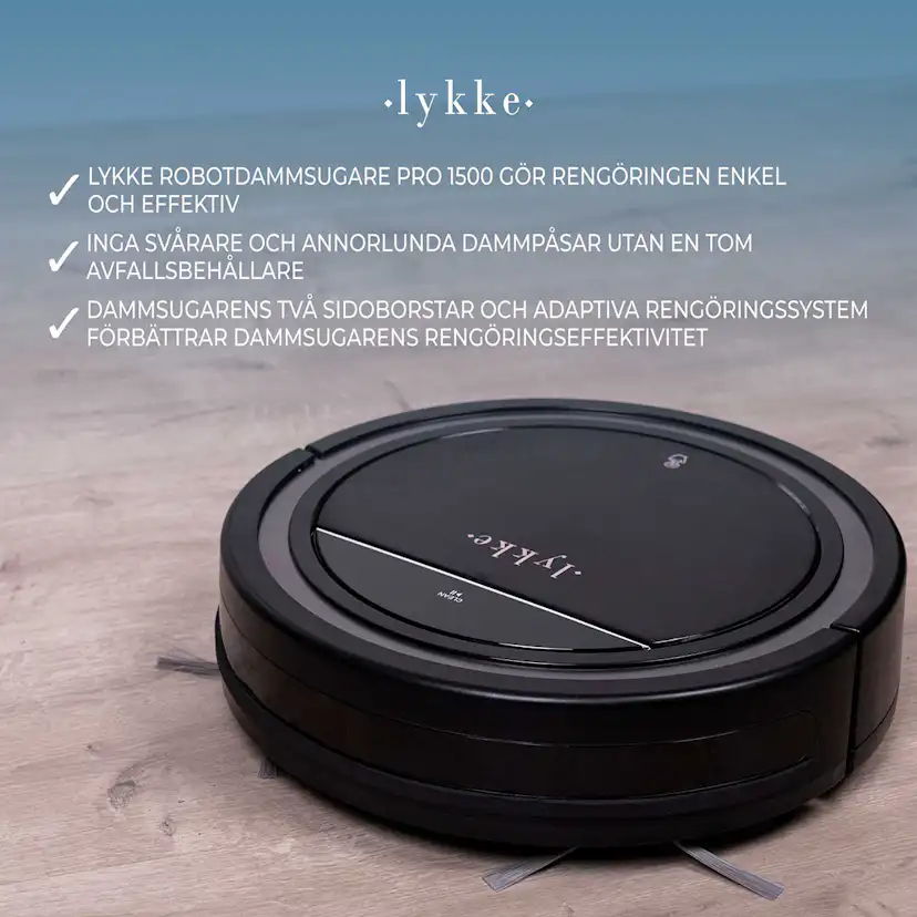 Robotdammsugare Lykke Pro 1500